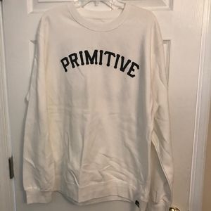 Primitive Mens Crew Sweatshirt Sz L